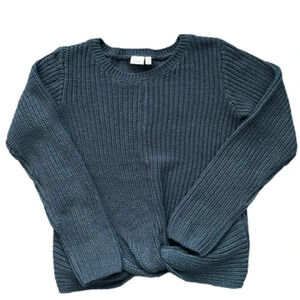 Navy Blue Name It Knot Knit Sweater Size 11-12 Year  Girl